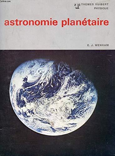 Astronomie planétaire