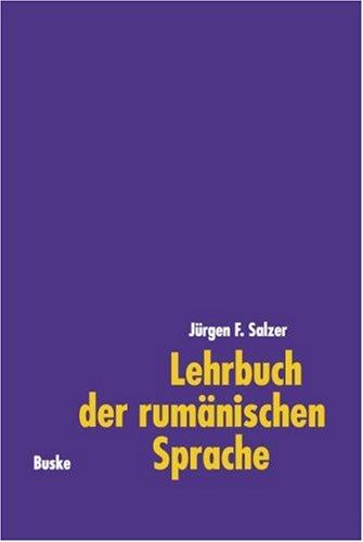 Lehrbuch der rumänischen Sprache. (Lernmaterialien)