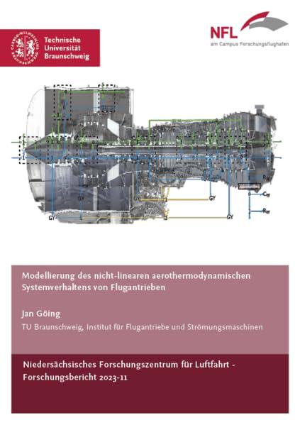 Modellierung des nicht-linearen aerothermodynamischen Systemverhaltens von Flugantrieben (NFL-Forschungsberichte)