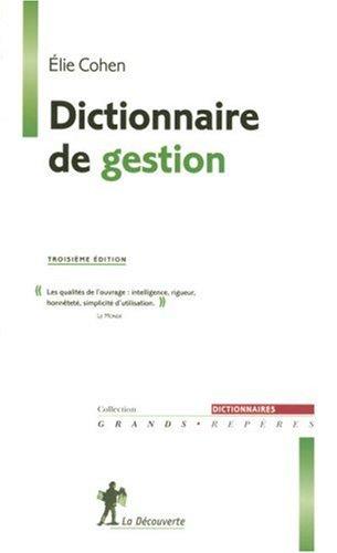 Dictionnaire de gestion