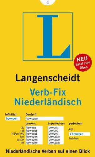 Langenscheidt Verb-Fix Niederländisch - Verb-Fix (Langenscheidt Verb-Fixe)