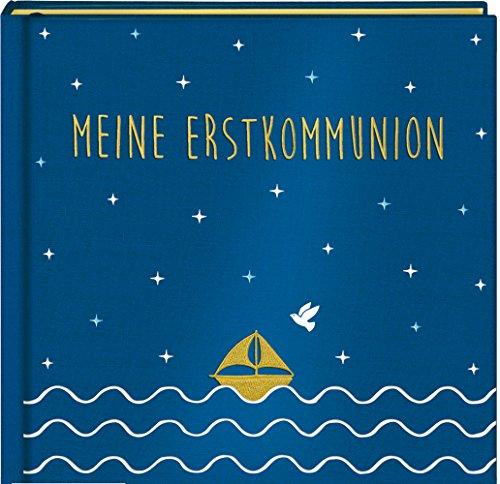 Eintragalbum - Meine Erstkommunion - Satin blau