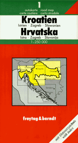 Freytag Berndt Autokarten, Kroatien (Maps & Atlases)