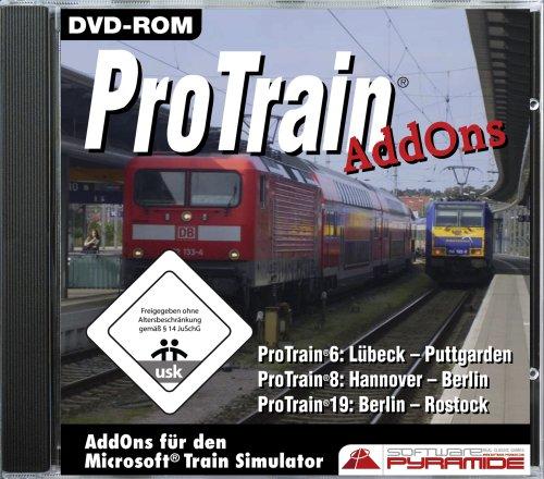 Train Simulator - ProTrain Add-ons für den Microsoft Train Simulator [Software Pyramide]