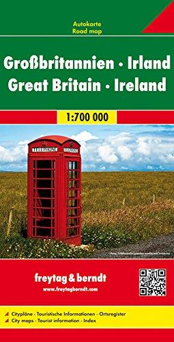 Freytag Berndt Autokarten, Großbritannien - Irland - Maßstab 1:700.000