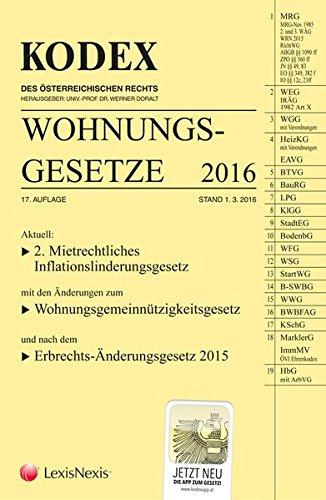 KODEX Wohnungsgesetze 2016