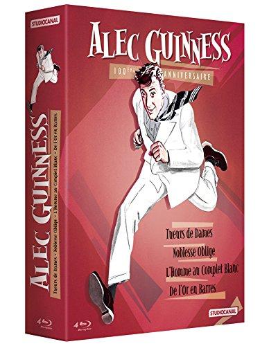 Coffret Alec Guinness: Tueurs de dames / Noblesse oblige / L'homme au complet blanc / De l'or en barres [Blu-ray] [FR Import]