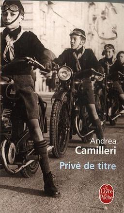 Privé de titre