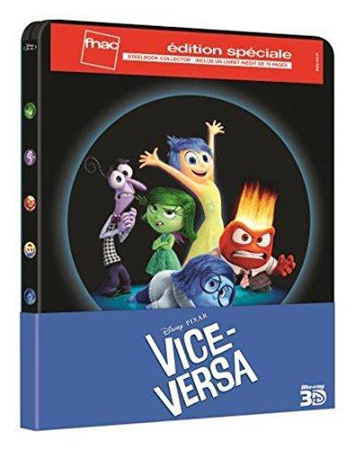 Vice-versa Steelbook Blu-ray 3D + 2D Edition spéciale collector et son livret de 76 pages inédites