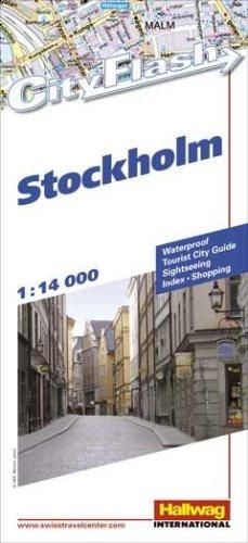 Hallwag City Flash, Stockholm (Rand McNally Cityflash Visitor Maps)