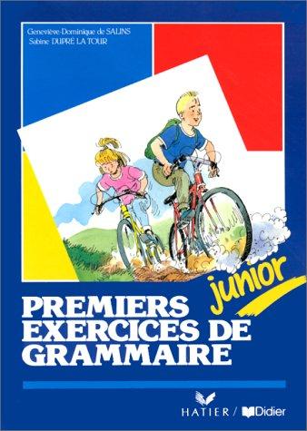 Premiers exercices de grammaire junior