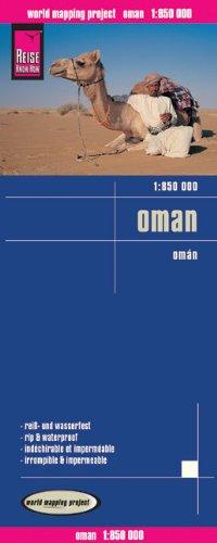 Reise Know-How Landkarte Oman (1:850.000): world mapping project: Größere Orte auch in arabischer Schrift. Höhenlinien und Höhenschichten-Relief. ... Straßennetz. Ausführlicher Ortsindex