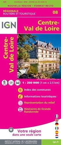 Centre Val de Loire 1:250 000