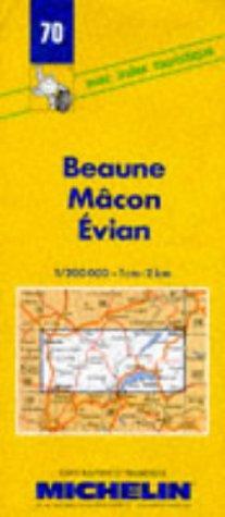 Michelin Beaune - Evian 1 : 200 000. (Michelin Maps)