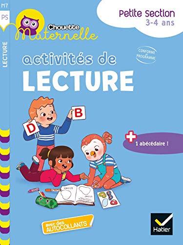 Activités de lecture, petite section, 3-4 ans : conforme au programme