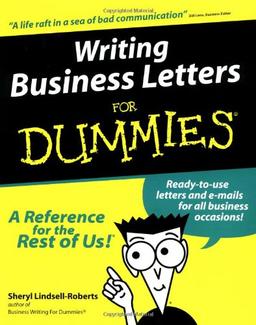 Writing Business Letters for Dummies