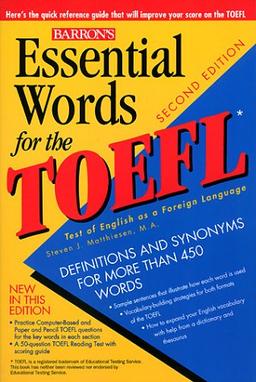 Essential Words for the TOEFL (Barron's Essential Words for the TOEFL)