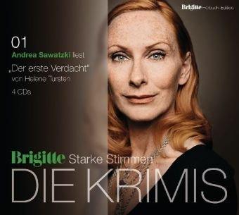 Der erste Verdacht: BRIGITTE Hörbuch-Edition - Starke Stimmen - Die Krimis