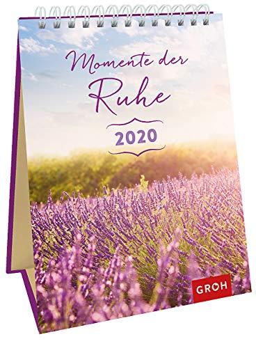 Momente der Ruhe 2020: Dekorativer Wochenkalender im Hochformat