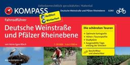 Deutsche Weinstraße und Pfälzer Rheinebene: Fahrradführer mit Top-Routenkarten im optimalen Maßstab