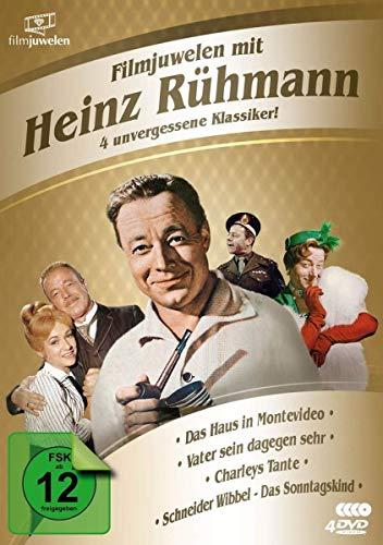 Filmjuwelen mit Heinz Rühmann: 4 unvergessene Klassiker! [4 DVDs]