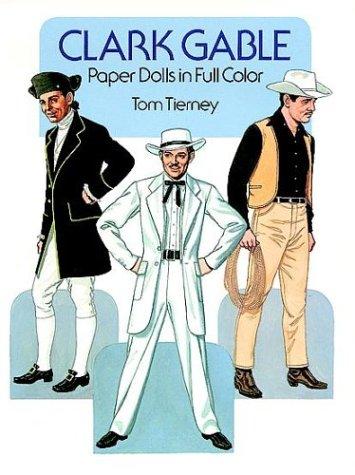 Clark Gable Paper Dolls in Full Color