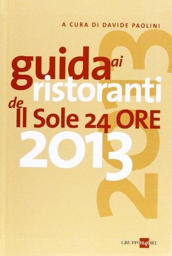 Guida ai ristoranti de Il Sole 24 Ore 2013