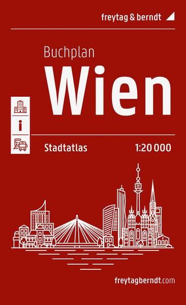 Wien, Buchplan 1:20.000, freytag & berndt: Stadtatlas (freytag & berndt Stadtpläne)