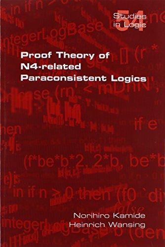 Proof Theory of N4-Paraconsistent Logics