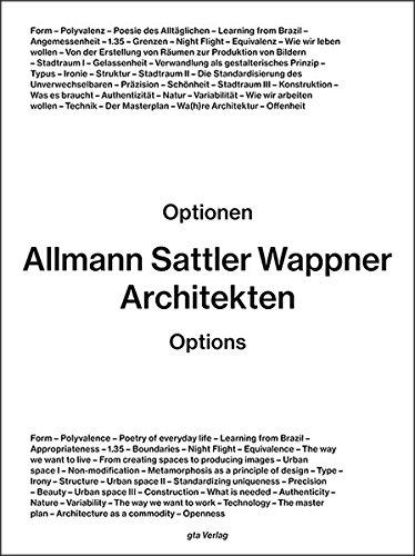 Allmann Sattler Wappner Architekten: Optionen / Options