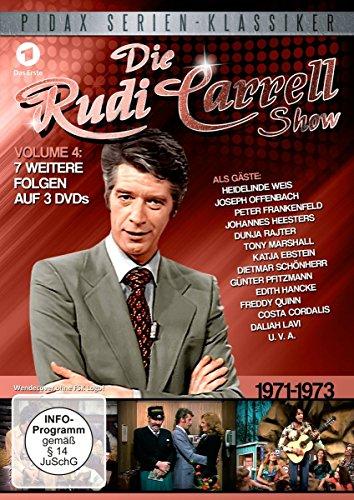 Die Rudi Carrell Show, Vol. 4 / Weitere sieben Folgen der beliebten Unterhaltungs-Show mit vielen Stars von 1971 - 1973 (Pidax Serien-Klassiker) [2 DVDs]