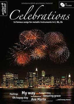 Celebrations: Das Ständchenbuch - nur das Beste für Feiern und Feste! (inkl. Audio-CD)