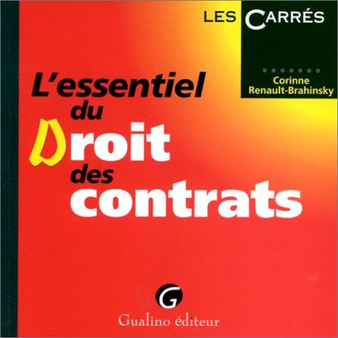 L'essentiel du droit des contrats