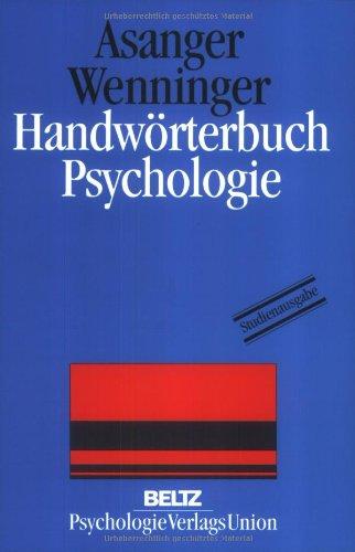 Handwörterbuch Psychologie