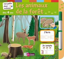 Les animaux de la forêt : je dessine, j'écris, je compte