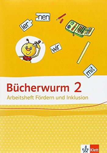 Bücherwurm Sprachbuch / Arbeitsheft Fördern und Inklusion 2. Schuljahr