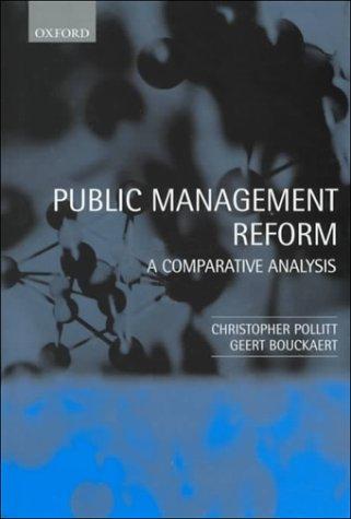 Public Management Reform: A Comparative Analysis