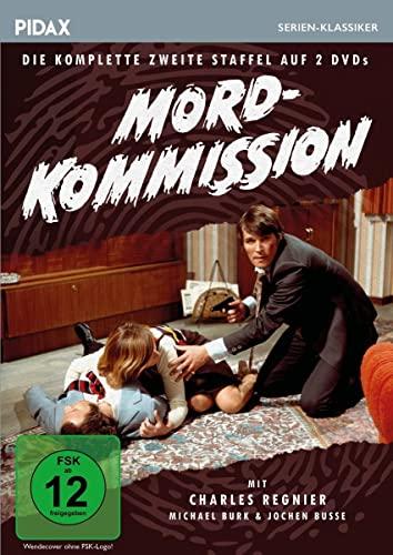 Mordkommission, Staffel 2 / Weitere 13 Folgen der Krimiserie (Pidax Serien-Klassiker) [2 DVDs]