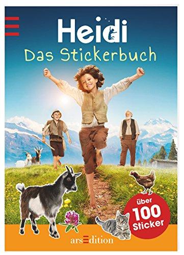 Heidi - Das Stickerbuch: Mit über 100 Stickern und 2 Szenen zum Ausklappen