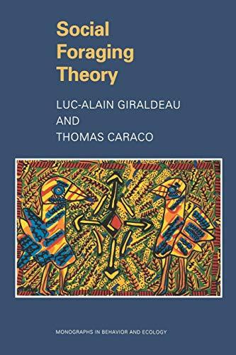 Social Foraging Theory (Monographs in Behavior and Ecology)