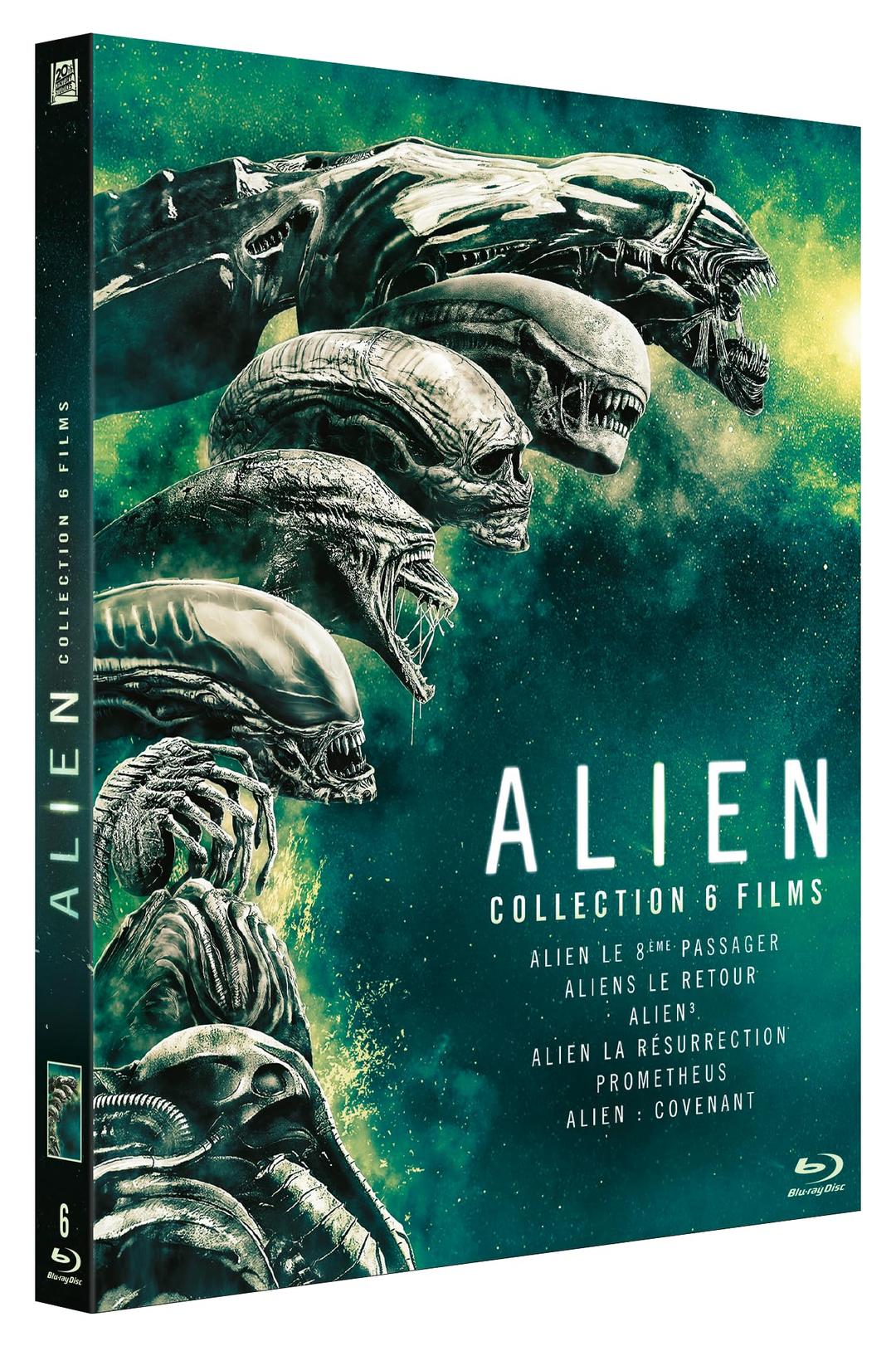 COFFRET ALIEN - L'INTEGRALE - 6 BD