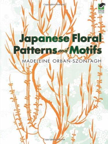 Japanese Floral Patterns and Motifs (Dover Pictorial Archives)