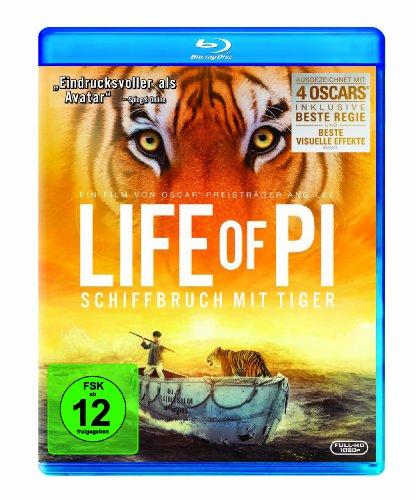 Life of Pi - Schiffbruch mit Tiger [Blu-ray]