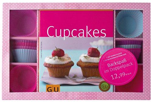 Cupcakes-Set: Mit 12 Silikonbackförmchen (GU Buch plus)