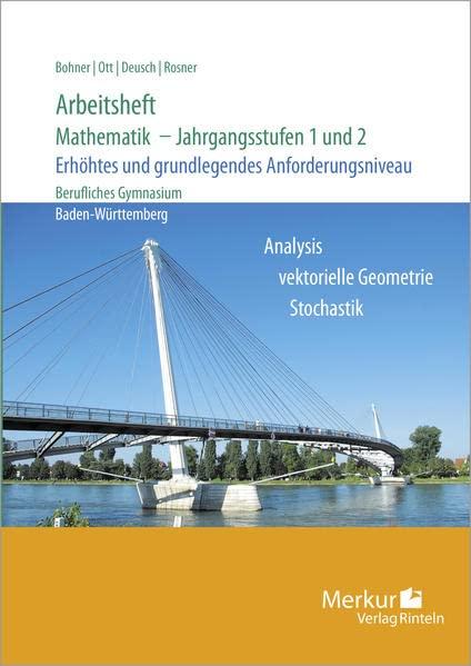 Arbeitsheft - Mathematik - Jahrgangsstufen 1 und 2: - Erhöhtes Anforderungsniveau