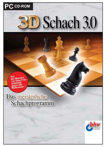 3D-Schach 3.0, 1 CD-ROM Das meisterliche Schachprogramm. Für Windows 95, 98, Me, 2000, NT 4.x, XP