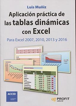 Aplicación práctica de las tablas dinámicas con Excel : para Excel 2007, 2010, 2013 y 2016