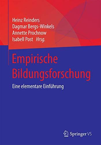 Empirische Bildungsforschung: Eine elementare Einführung