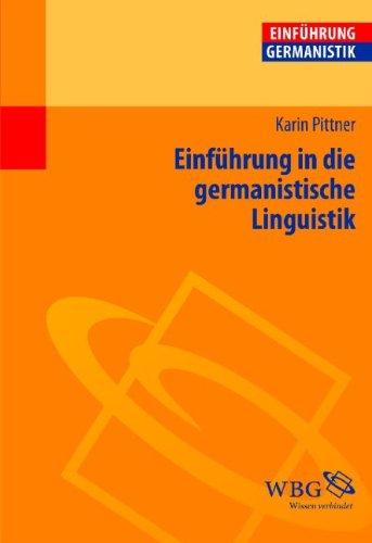 Einführung in die germanistische Linguistik