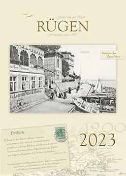 Kalender "Grüße von der Insel Rügen - historische Ansichten - 2023" / 10,95 €